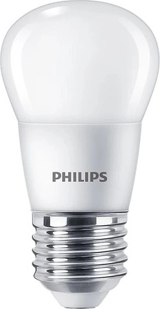 LED-Kugelbirne E27 P45 4,9W = 40W 470lm 2700K Warm PHILIPS