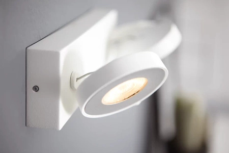 LED-Deckenleuchte 2x 4.5W 2700K Dimmbar CLOCKWORK Moving White PHILIPS