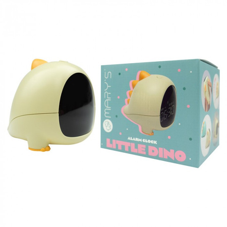 Elektronischer Wecker für Kinder Gelb USB Wiederaufladbar 1200mAh DINO MARY'S