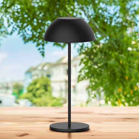 LED Dekorative Lampe 1.8W 160lm 2700K Warm Schwarz IP44 Dimmbar Tansania Sanico Goldlux