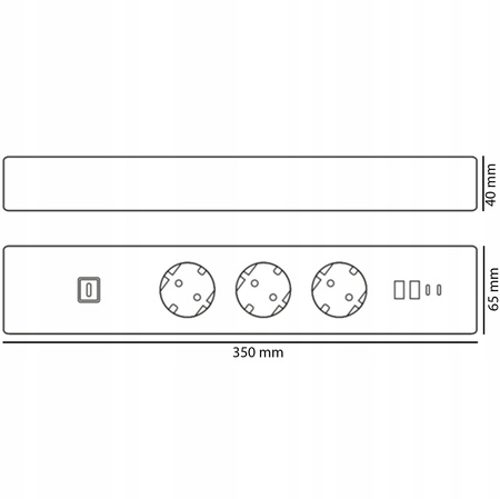 Smart+ Wifi Intelligente Steckdosenleiste 3x 230V 2x USB C 2x USB A Ledvance