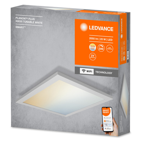 LED-Panel 20W CCT SMART+ WIFI PLANON PLUS 300X300 LEDVANCE