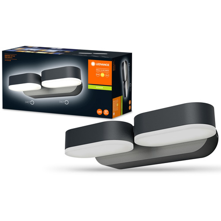 Wandleuchte Außenfassadenleuchte beweglich 13W 630lm 3000K Endura Style Mini Spot LEDVANCE