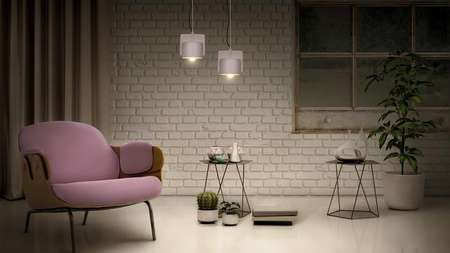 Dekorative E27 Hängende Deckenlampe Rosa Dekor Ledvance