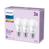 Set mit 3x E27 A65 LED-Glühbirne 13W = 100W 1521lm 2700K Warm 150° PHILIPS