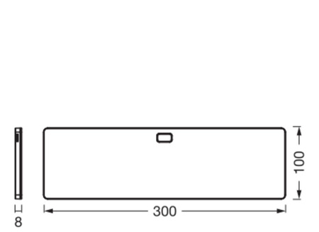 Unterschrank Ledvance LED Möbel Lampe mit Bewegungssensor Rahmenlos 5W 220lm CCT Dimmbar Weiß 30x10cm Unterschrank Ledvance
