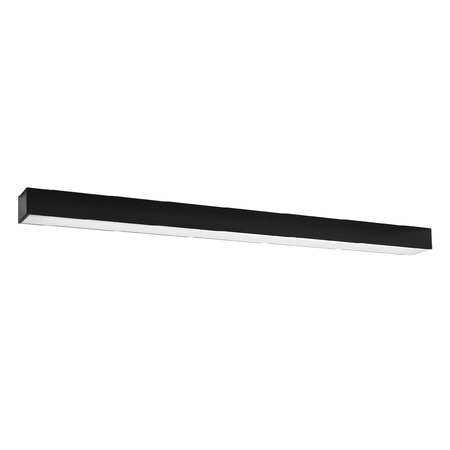 PINNE LED-Lichtleiste 25W 4000K Langfeldleuchte 90cm Schwarz SOLLUX