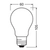 LED-Lampe A70 E27 11.6W = 150W 2452lm 4000K Neutral 330° Glühfaden CLASSIC ENERGY EFFICIENCY Osram