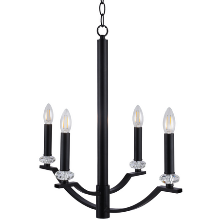 HIMS Kronleuchter Hänge-Deckenleuchte 4xE14 120cm - GOLDLUX (Polux)