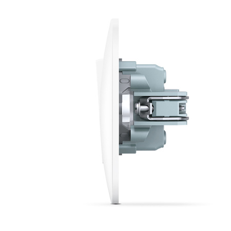 2fach 2fach Schalter 10A Aufputz Weiß BINERA VIDEX