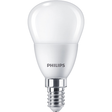 LED-Lampe E14 Ball P45 6W = 48W 620lm 2700K Warm Essential Philips
