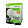 LED-Lampe Sphere G120 E27 25W 2250lm 3000K Warm Ecolight