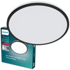 Plafond LED-Anbauleuchte OZZIET 18W 4000K 30cm Schwarz Rund PHILIPS