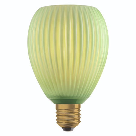 LED-Lampe E27 Oval 3.5W 300lm 2700K Warm Dekorativ Grün Osram