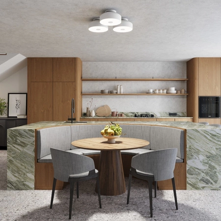 LED Plafond Deckenleuchte 4x E27 Weiß OMIQ Crimson SL.1677 Sollux