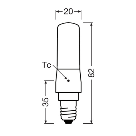 LED-Lampe E14 6,5W 806lm 2700K Warm Dimmbar OSRAM