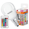 LED-Lampe E14 P45 4,5W = 25W 250lm RGBW 200° OSRAM Star + PILOT
