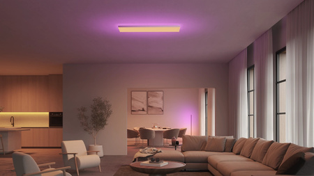 LED-Panel Deckenanbauleuchte 120x30 cm 67W 4800lm IP20 Weiß und Farbe Ambiance RGB + TW Weiß Smart SMART Zigbee Bluetooth Datura Philips HUE