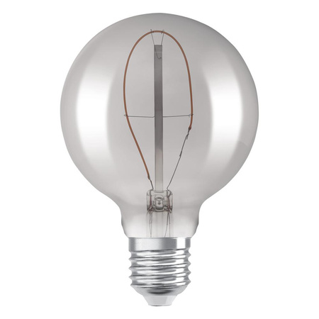 Dekorative Leuchtmittel E27 G95 3,4W = 10W 100lm 1800K warm 320° Filament dimmbar OSRAM Vintage 1906