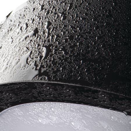 LED-Deckenleuchte 13W 1490lm CCT IP65 Aufbaumontage Schwarz DABER KANLUX