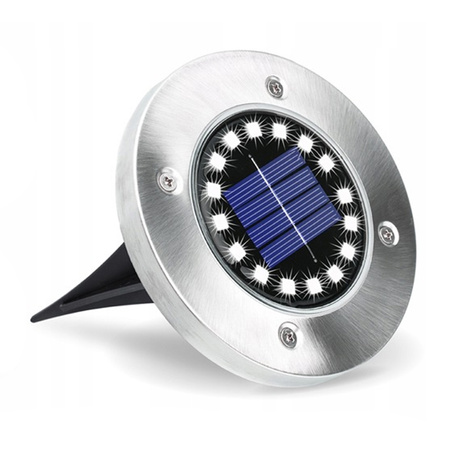 Solar Gartenlampe 16x LED Angetrieben Boden 4000K 