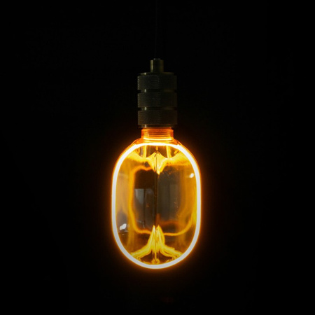 LED-Lampe O100 E27 4W 200lm 1800K Warm FILAMENT Dekorative ZERO Ecolight