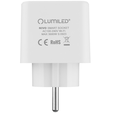 2x WiFi intelligente Steckdose Wattmeter Timer TUYA SMART NIVO LUMILED