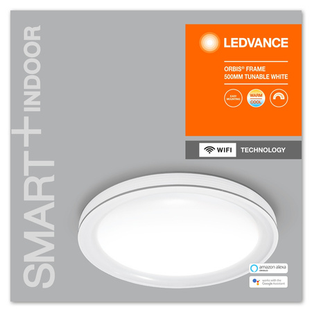 LED Deckenleuchte ORBIS Frame 32W 3300lm warm-kalt 50cm SMART+ WiFi LEDVANCE