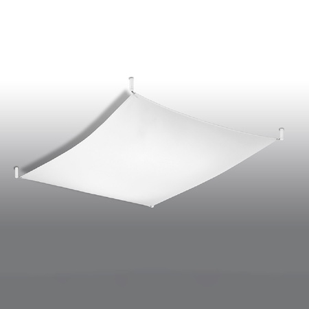 LUNA 3 Anbauleuchte 6xG13 9W 3000K Deckenaufbauleuchten Minimalist rechteckig weiß SOLLUX