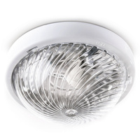 LED-Deckenleuchte Aufbaumontage WEGA PC 75W IP44 Weiß KOBI