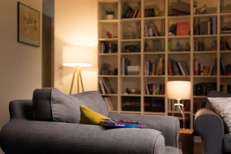 LED-Lampe E27 A60 6W = 40W 470lm 2700K Warm 240° OSRAM Star Dusk Sensor