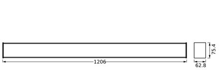 LED-Oberflächenpanel 35W 2800lm CCT Dimmbar Weiß SMART+ WiFi Sun@Home Ledvance