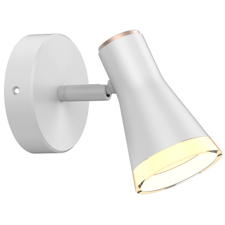 Bewegliche Wandleuchte verstellbar 4,2W LED BERG 1 weiß 3000K GOLDLUX (Polux)