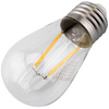 LED Lampen 5-PAK E27 ST14 2W = 20W 3000K Warm 220lm Glühfaden für Girland LUMILED
