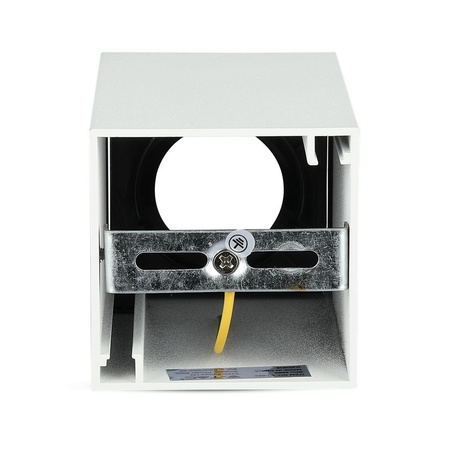 Spot-Deckenleuchte GU10 Quadratisch Weiß/Schwarz VT-882 V-TAC