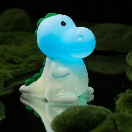 Kinder LED Dinosaurier dekorative Nachtlicht 2.5W 25lm 3000K Warm RGB 360° Weiß Masterled