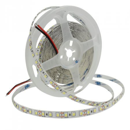 LED-Streifen SMD 2835 10.8W/m 500lm/m 60LED/m 24V 6500K Kalt IP20 Rolle 5m Ecolight