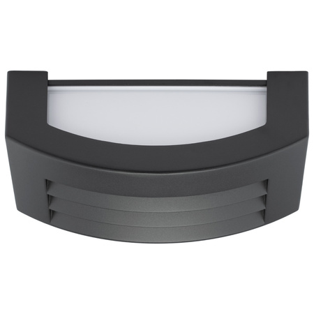 Gartenwandleuchte Elevation Außenleuchte E27 Dunkelgrau IP54