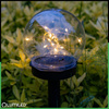 Solar-Garten-LED-Lampe zum Einstecken dekorativ IP44 3000K Kugel GLORIS LUMILED