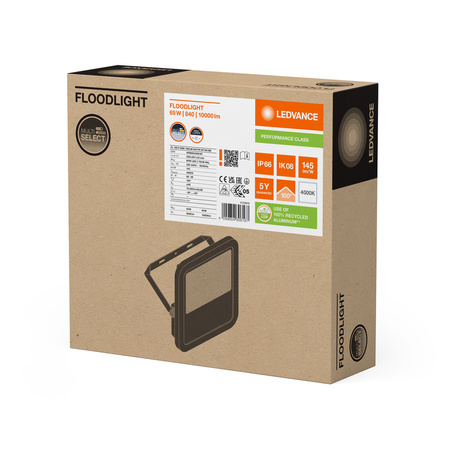 LED-Flutlicht 69W 10000lm 4000K IP66 Schwarz LEDVANCE Flutlicht
