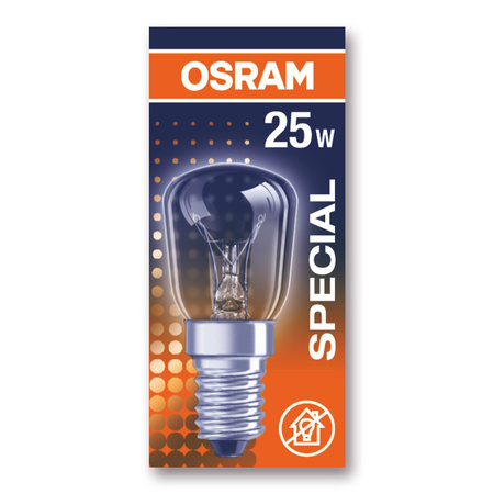 E14 25W T26 OSRAM Spezial-Kühlschranklampe