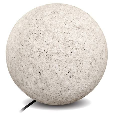 Außengartenlampe 230V E27 BULL 30cm Stein