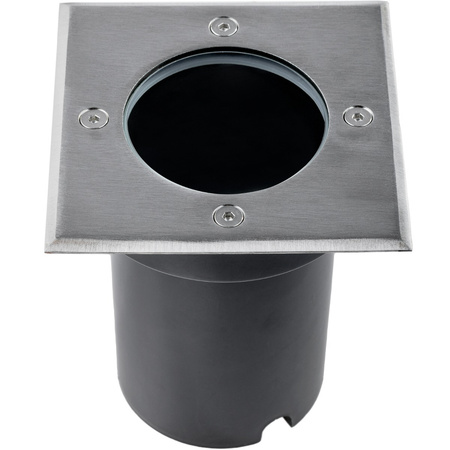 Boden-Einbauleuchte GU10, Bodenstrahler IP65 IK09 Quadratisch CATIO 2 LUMILED
