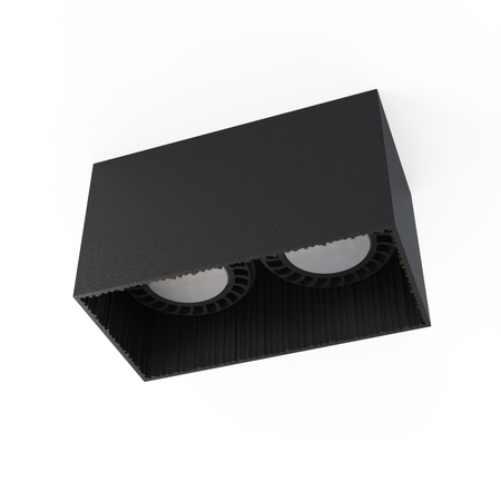 GROOVE 9316 Nowodvorski Deckenleuchte Schwarz 2xGU10 Spot Oberfläche-Modern