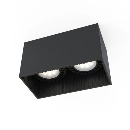 GROOVE 9316 Nowodvorski Deckenleuchte Schwarz 2xGU10 Spot Oberfläche-Modern