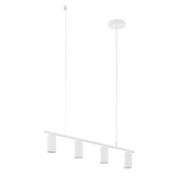 LOGAN WHITE Weiße Minimalistische Pendelleuchte 4xGU10 4422 TK Lighting