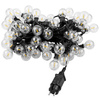 Garten Girlande Outdoor-Lichterkette 20m 60x LED + 2 Glühbirnen 12W Warm 2700K DOLLIS2 LUMILED
