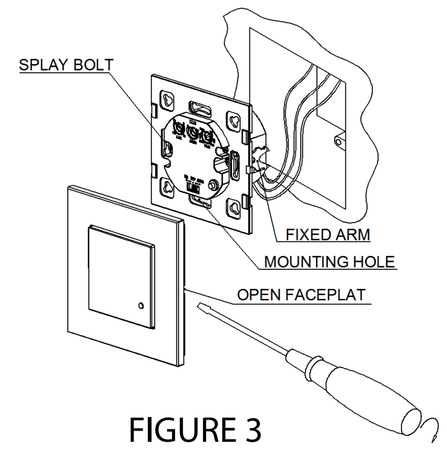 Mikrowellen-Bewegungsmelder 180° IP20 WEISS Unterputz-Wandmontage verstellbar V-TAC