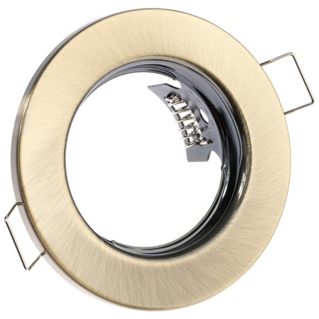 Einbaustrahler GU10, MR16 Einbauspot HALOGEN Runde Fest Antik Blech ARDALI LUMILED