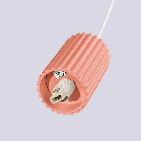 Hängelampe 3x G9 Rund Orange Modern Matt Halo Sollux